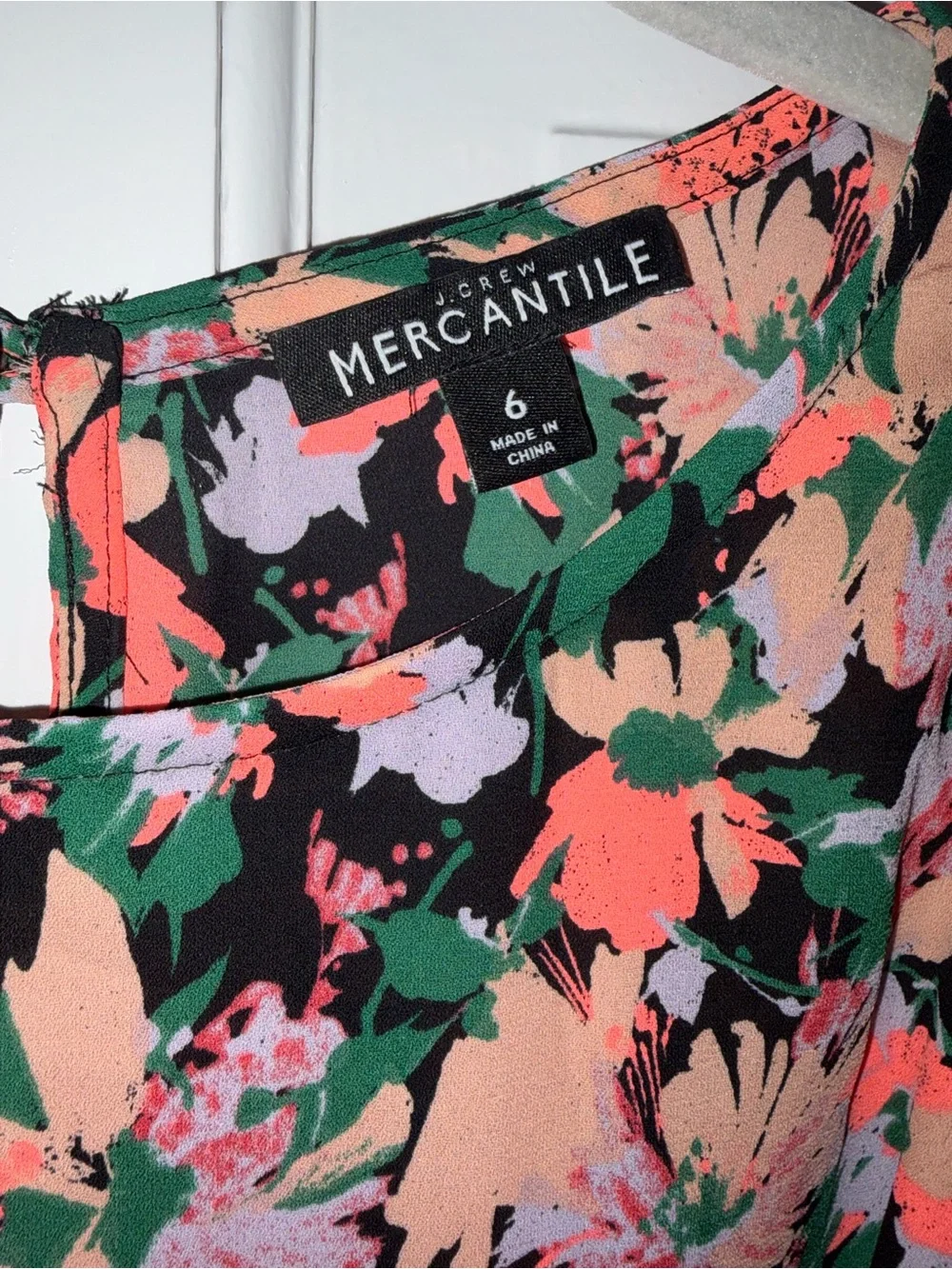 J. Crew Mercantile Floral Mini Dress